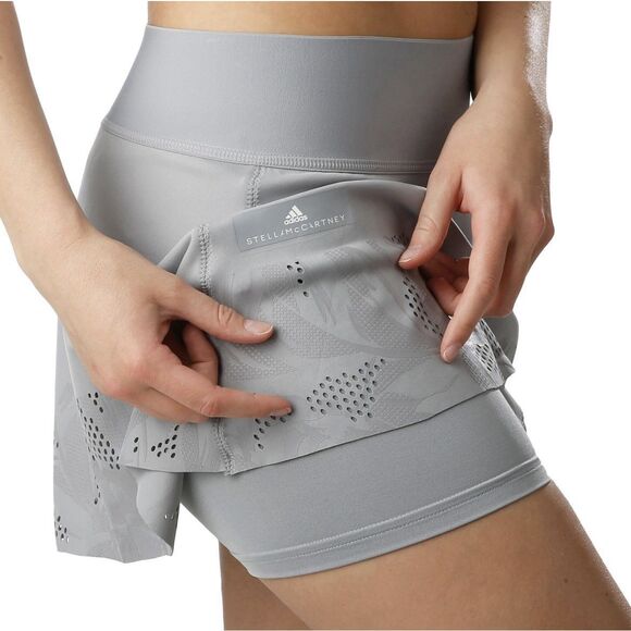 Adidas X Stella McCartney Court Floral Skirt - Medium - Lightning Gray - Picture 2 of 7